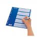 Leitz Polypropylene 1 to 5 Dividers A4 - White - Outer carton of 25