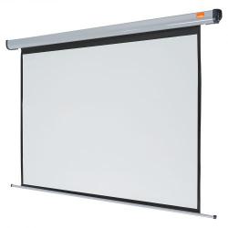 Cheap Stationery Supply of Nobo Electric Wall and Ceiling Home Theatre/Cinema Projection Screen with Remote Control 4:3 Screen Format White (1440x1080mm) Office Statationery