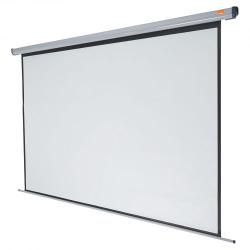 Cheap Stationery Supply of Nobo Electric Wall and Ceiling Home Theatre/Cinema Projection Screen with Remote Control 4:3 Screen Format White (2400x1800mm) Office Statationery