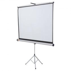 Cheap Stationery Supply of Nobo Tripod Projection Screen Home Theatre/Office/Cinema Screen 4:3 Screen Format Matte White (1500x1138mm) Office Statationery