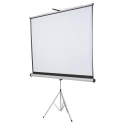 Cheap Stationery Supply of Nobo Tripod Projection Screen Home Theatre/Office/Cinema Screen 4:3 Screen Format Matte White (1750x1325mm) Office Statationery