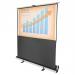 Nobo Portable Floorstanding Projection Screen Home Theatre/Office/Cinema Screen 16:10 Screen Format (1600x1000mm)