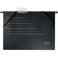 Cheap Stationery Supply of Leitz Alpha&reg; Recycle Card Suspension File V-base - A4 - Black Office Statationery
