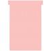 Nobo T-Cards Size 4 Light Pink (Pack 100) - Outer carton of 5 2004008