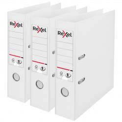 Cheap Stationery Supply of Rexel A4 Lever Arch File; White; 75mm Spine Width; Choices No1 Power - Outer carton of 10 Office Statationery
