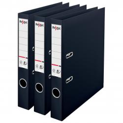 Cheap Stationery Supply of Rexel A4 Lever Arch File; Black; 50mm Spine Width; Choices No1 Power - Outer carton of 10 Office Statationery