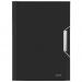 Leitz Style A4 Expanding File with 6 Compartments, Satin Black - Outer carton of 5