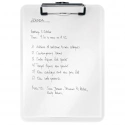 Cheap Stationery Supply of Leitz WOW Clipboard. 75 sheet capacity. A4. White - Outer carton of 10 Office Statationery