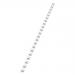GBC CombBind&trade; Binding Comb A4 8mm White (25)