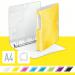 Leitz-Active-WOW-SoftClick-Ring-Binder-30-mm-4-D-Ring-A4-Yellow-Outer-carton-of-5-42400016