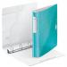 Leitz WOW Ringbinder A4 Polypropylene 4 D-Ring 30mm Ice Blue - Outer carton of 5