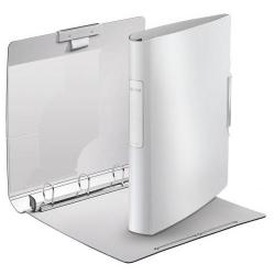 Cheap Stationery Supply of Leitz Active Style SoftClick Ring Binder A4 4 D-Ring 30mm Arctic White - Outer carton of 5 Office Statationery