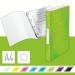 Leitz-WOW-Ring-Binder-Polypropylene-25-mm-4-Round-Ring-mechanism-A4-Green-Outer-carton-of-10-42580054