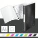 Leitz-WOW-Ring-Binder-Polypropylene-25-mm-4-Round-Ring-mechanism-A4-Black-Outer-carton-of-10-42580095
