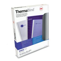 Cheap Stationery Supply of GBC Standard ThermaBind&reg; Cover A4 12mm White (25) Office Statationery