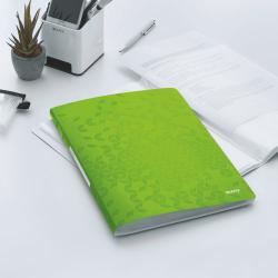 Cheap Stationery Supply of Leitz WOW Display Book Polypropylene. 40 pockets. 80 sheet capacity. A4. Green. - Outer carton of 10 Office Statationery