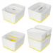 Leitz MyBox Large Wth Lid White/Yellow