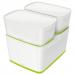 Leitz-MyBox-WOW-Large-with-lid-Storage-Box-18-litre-W-318-x-H-198-x-D-385-mm-Whitegreen-Outer-carton-of-4-52161054