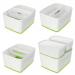 Leitz MyBox Large Wth Lid White/Green