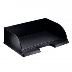 Cheap Stationery Supply of Leitz Plus Jumbo Landscape Letter Tray A4 - Black - Outer carton of 4 Office Statationery