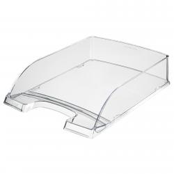 Cheap Stationery Supply of Leitz Plus Letter Tray, Transparent A4. Glass clear - Outer carton of 5 Office Statationery