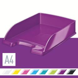 Cheap Stationery Supply of Leitz WOW Letter Tray Plus. A4. Purple - Outer carton of 5 Office Statationery