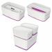 Leitz MyBox Small with lid; Storage Box 5 litre; W 318 x H 128 x D 191 mm. Purple