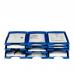 Leitz Plus A4 Slim Letter Tray - Blue - Outer carton of 10