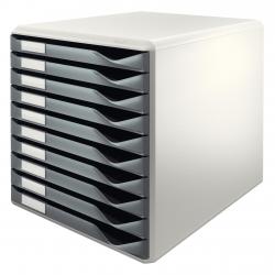 Cheap Stationery Supply of Leitz Form Set Filing Unit with 10 Drawers A4 Grey Office Statationery