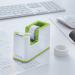 Leitz-WOW-Tape-Dispenser-Incl-tape-For-convenient-one-hand-operation-Whitegreen-Outer-carton-of-4-53641054