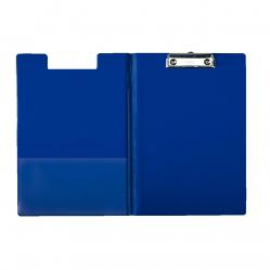 Cheap Stationery Supply of Esselte Clipfolder with Cover A4 - Blue - Outer carton of 10 Office Statationery