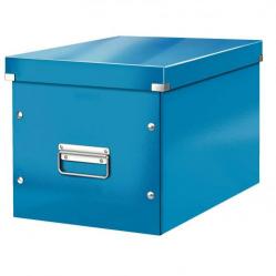 Cheap Stationery Supply of Leitz WOW Click & Store Cube Large Storage Box, Blue. Office Statationery