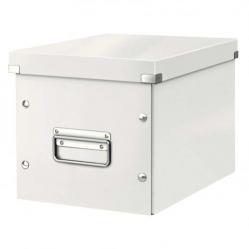 Cheap Stationery Supply of Leitz WOW Click & Store Cube Medium Storage Box, White Office Statationery