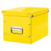 LeitzWOWClickStoreCubeMediumStorageBoxYellow61090016