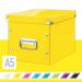 Leitz-WOW-Click-Store-Cube-Medium-Storage-Box-Yellow-61090016