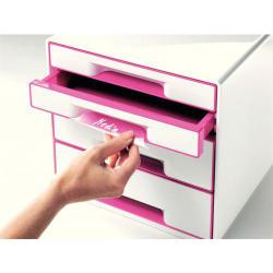 Cheap Stationery Supply of Leitz 5 Label Holder Set - Transparent (Pack 5) Office Statationery