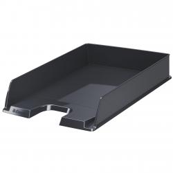 Cheap Stationery Supply of Esselte VIVIDA A4 Europost Letter Tray, Black - Outer carton of 10 Office Statationery