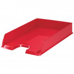 Cheap Stationery Supply of Esselte VIVIDA A4 Europost Letter Tray, Red - Outer carton of 10 Office Statationery