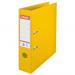 Esselte-No1-Lever-Arch-File-Slotted-75mm-Spine-A4-Yellow-Outer-carton-of-10-811310
