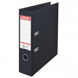 Cheap Stationery Supply of Esselte No.1 Lever Arch File Slotted 75mm Spine A4 Black - Outer carton of 10 Office Statationery