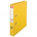 Esselte-No1-Plastic-Lever-Arch-File-A4-50mm-Yellow-Outer-carton-of-10-811410