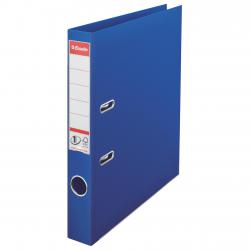 Cheap Stationery Supply of Esselte No.1 Plastic Lever Arch File A4 50mm Blue - Outer carton of 10 Office Statationery