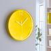 Leitz WOW Silent Wall Clock. 29 cm. Yellow.