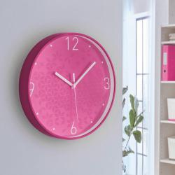 Cheap Stationery Supply of Leitz WOW Silent Wall Clock. 29 cm. Pink. Office Statationery