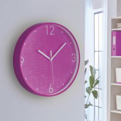 Cheap Stationery Supply of Leitz WOW Silent Wall Clock. 29 cm. Purple. Office Statationery