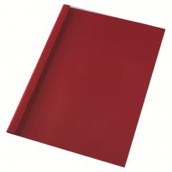 Cheap Stationery Supply of GBC LinenWeave ThermaBind Cover A4 6mm Red (100) Office Statationery