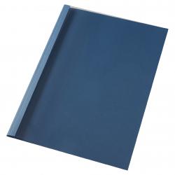 Cheap Stationery Supply of GBC LeatherGrain&trade; ThermaBind&reg; Cover A4 4mm Blue (100) Office Statationery