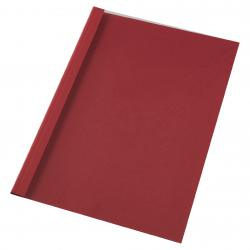 Cheap Stationery Supply of GBC LeatherGrain Thermal Binding Covers, 6mm, 50 Sheet Capacity, A4, Red (Pack of 100) Office Statationery